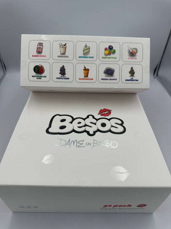 Buy Besos disposables offer a premium, hassle-free vaping experience, perfect for cannabis enthusiasts who prioritize quality, convenience