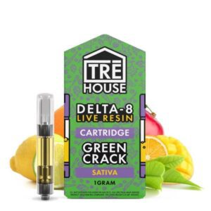 TRĒ House Cartridge Vape Pen has 2 grams of live resin liquid budder rechargeable for about 800 puffs and zero additives. Buy THC carts online